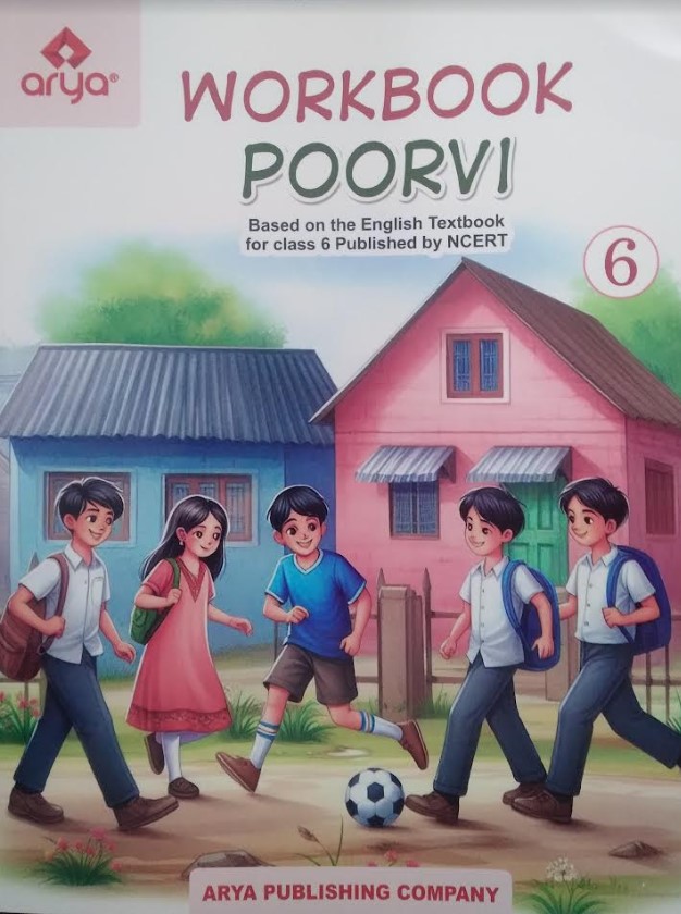 Workbook Poorvi English Class 6 Arya Publishing Company